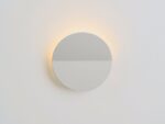 Sand Grey Diffuser Wall Light (Integrated LED, Flush Mount)