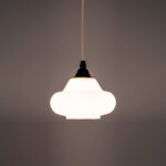 White Opaline Gloss Ceiling Pendant - Image 2