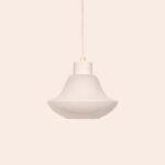 White Opaline Gloss Ceiling Pendant