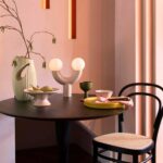 Charcoal Grey Tube Table Lamp (Minimalist Cylinder, Glass Dome Ambient Lamp, G9 Fitting) - Image 5