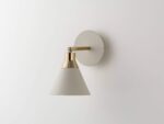Sand Grey Cone Wall Light (Adjustable Shade, Direct Task Light)