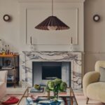 Burgundy Flush Pleat Wall Light (IP44, Dimmable G9 Globe) - Image 6