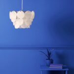 White Glass Disk Ceiling Light - Image 11