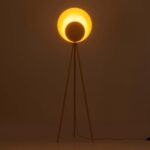 Yolk Yellow Diffuser Floor Lamp (Iconic Ambient LED Tripod Lamp) - Image 4
