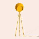 Yolk Yellow Diffuser Floor Lamp (Iconic Ambient LED Tripod Lamp)