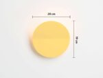 Yolk Yellow Diffuser Wall Light (Integrated LED, Ambient Glow) - Image 7