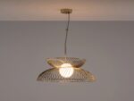 Brass Cage Ceiling Pendant - Image 7