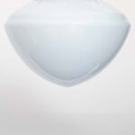 Red Large Opaline Ceiling Pendant - Image 4