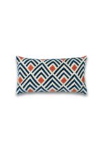 Tallulah Diagonal Panel Velvet Cushion