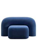 Curved Moss 1300 Armchair - Image 8