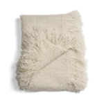 Ivory Soft Wool Throw Blanket - Image 6