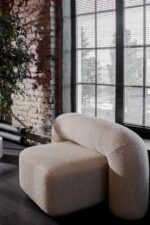 Curved Moss 1300 Armchair - Image 6