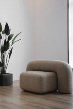 Curved Moss 1300 Armchair - Image 12