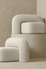 Curved Moss 1300 Armchair - Image 9