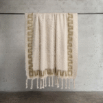 Frame Mohair Wool Throw Blanket - Image 2