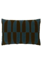 Abigail Velvet Patchwork Cushion - Image 8