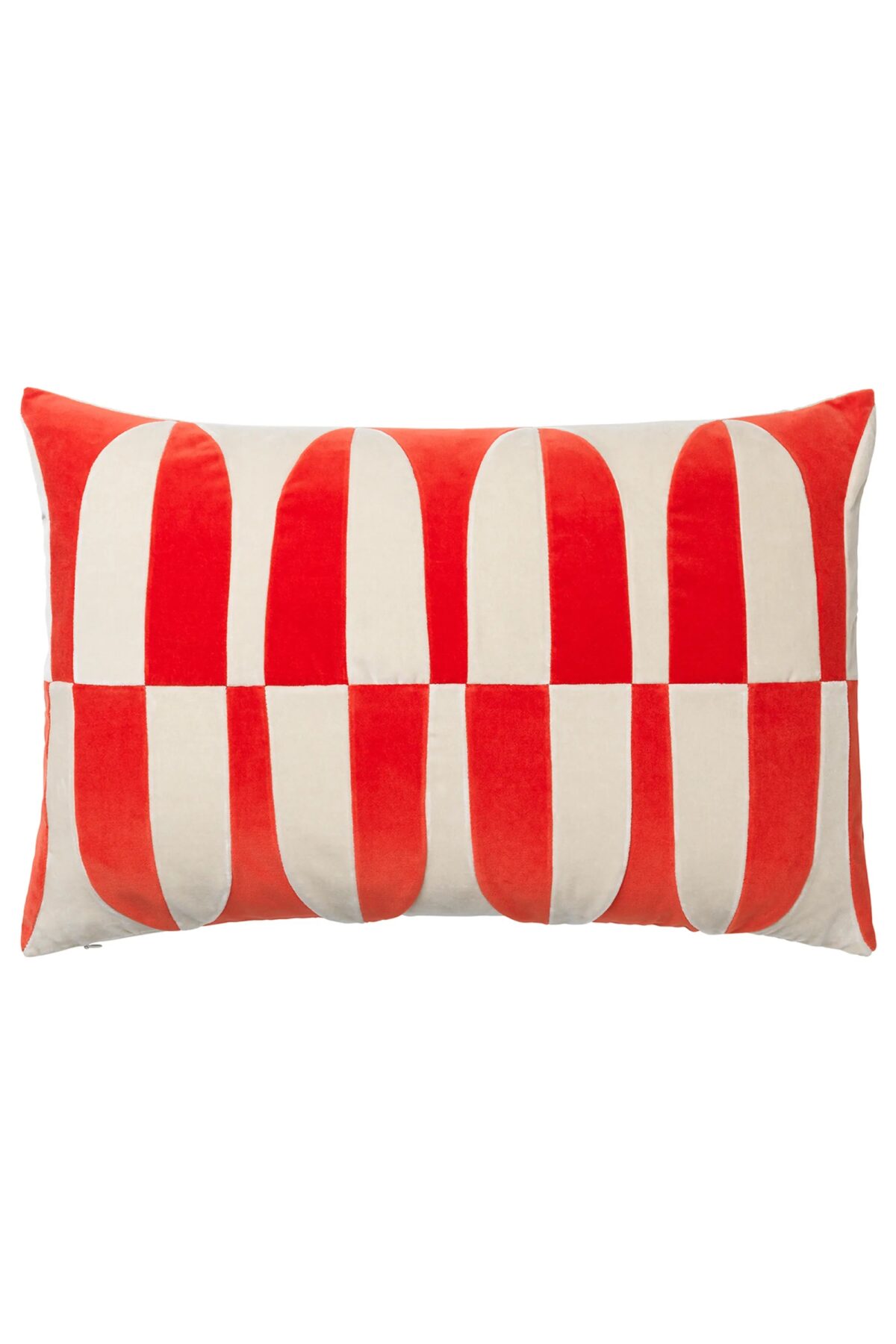 Abigail Velvet Patchwork Cushion - Image 7