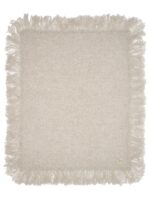 Beige Soft Wool Throw Blanket - Image 6