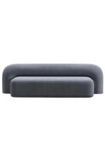 Moss 2400 Three‑Seat Sculptural Sofa