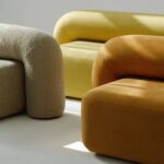 Moss 1800 Sculptural Three-Seater Sofa - Image 2