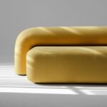 Moss 2400 Three‑Seat Sculptural Sofa - Image 2