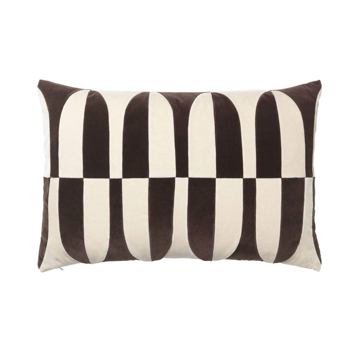 Abigail Velvet Patchwork Cushion - Image 9