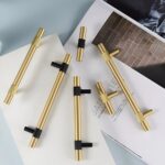 Grist Brass Knob & Pull Bar – Brushed Finish - Image 4
