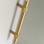 Grist Brass Knob & Pull Bar – Brushed Finish - Image 3