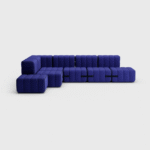 Curt Set 12 Modular Sofa — “Jet” Fabric Sectional (12-Module) - Image 7