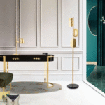 Ronelra Floor Lamp — Triple-Disc Acrylic & Marble LED Statement Piece - Image 5
