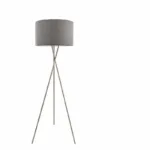Leora Floor Lamp — Slim Iron Frame with Fabric Shade - Image 8