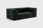 Curt Set 7 Modular Sofa — “Dama” Recycled Wool Blend Upholstery
