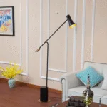 Zyvix Floor Lamp — Sleek Adjustable LED with Marble Base