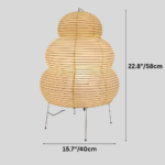 Raito Floor Lamp — Shoji Paper Lantern-Style Ambient Glow - Image 4