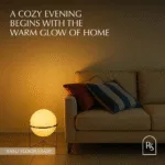 Rasu Floor Lamp — Tiered Sphere Design with Ambient Glow - Image 11