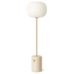 Galix Floor Lamp — Sleek Iron Frame with Ambient Fabric Shade - Image 3
