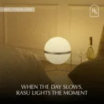 Rasu Floor Lamp — Tiered Sphere Design with Ambient Glow - Image 10