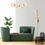Ronelra Floor Lamp — Triple-Disc Acrylic & Marble LED Statement Piece - Image 4