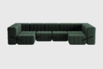 Curt Set 15 Modular Sofa “Dama” Recycled Wool Blend (15 Modules) - Image 7