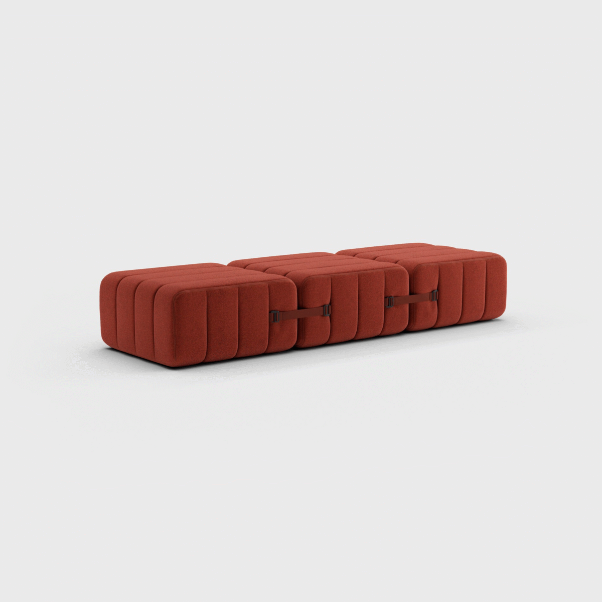 Curt Set 3-Module Sofa — “Dama” Recycled Wool Blend - Image 2