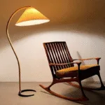 Skiastro Floor Lamp — Sculptural Beechwood & LED Lighting - Image 2