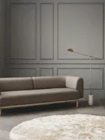 Lorvex Floor Lamp — Adjustable Arm with Terrazzo Base & LED Disc Shade - Image 3