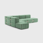 Curt Set 12 Modular Sectional — “Barcelona” Velvet Comfort - Image 4