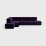 Curt Set 12 Modular Sofa — “Jet” Fabric Sectional (12-Module) - Image 6