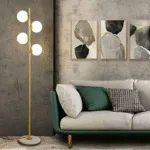 Rulaina Floor Lamp — Modern Marble-Base Floor Lighting - Image 5