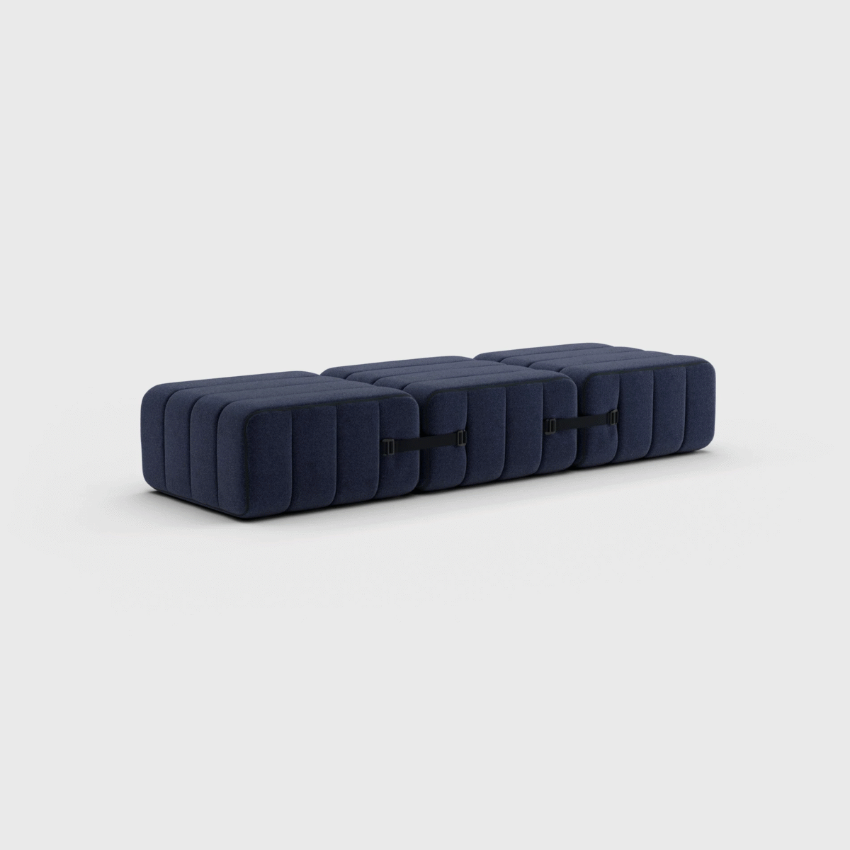 Curt Set 3-Module Sofa — “Dama” Recycled Wool Blend - Image 7