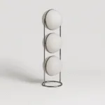 Rasu Floor Lamp — Tiered Sphere Design with Ambient Glow - Image 6