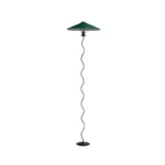Squiggle Floor Lamp — Playful Wavy Stem with Empire Shade - Image 10