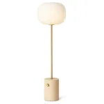 Galix Floor Lamp — Sleek Iron Frame with Ambient Fabric Shade - Image 4