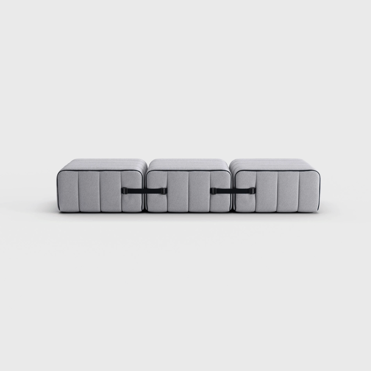 Curt 3-Module Modular Set — “Jet” Fabric Seating Transformation - Image 8